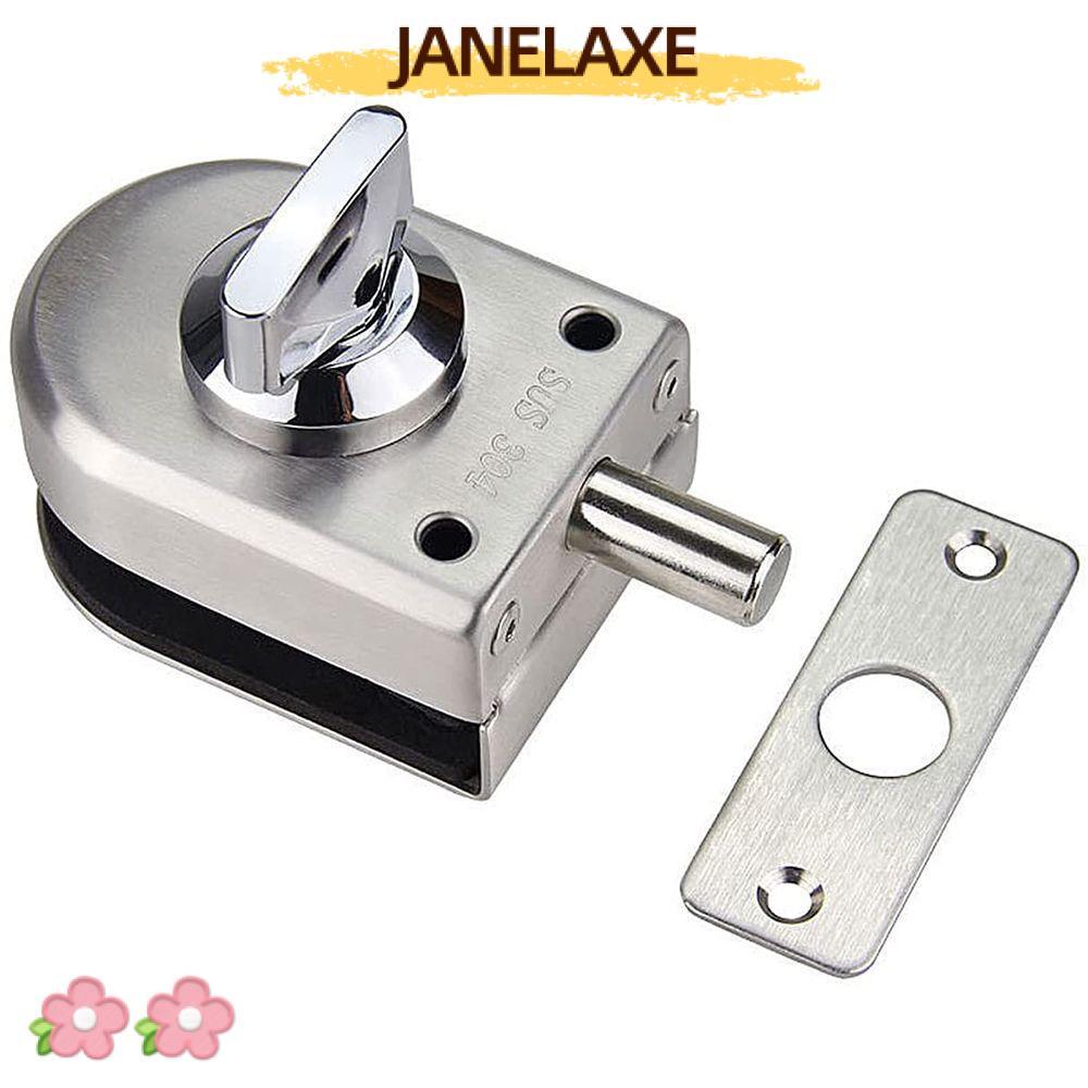 JANELAXE932JN สลักพื้นประตู 304 สแตนเลสห้องน้ํา Office Home Security กลอนเดี่ยว