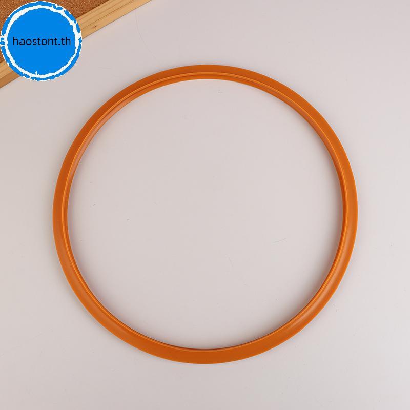 Hastont ยางซิลิโคนปะเก็นแหวนปิดผนึกทนอุณหภูมิสูงสําหรับอลูมิเนียมหม้อความดัน 18/20/22/24/26/28/30/32/34/36 ซม.TH