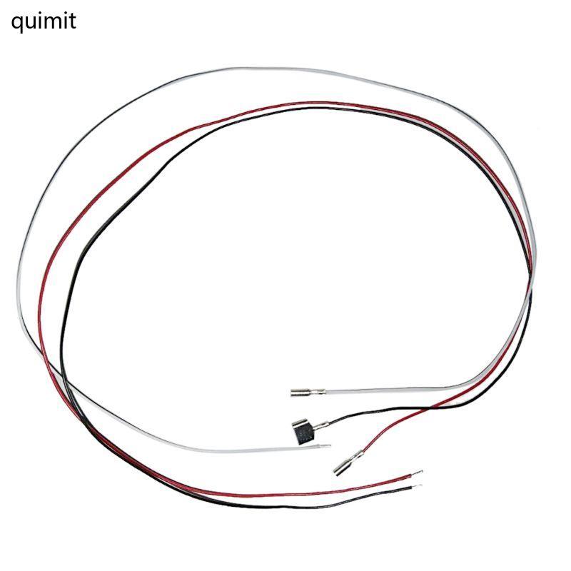 QUIM ตลับหมึก Phono Cable Lead Header Wire สําหรับ Turntable Phono Headshell Phono Cable
