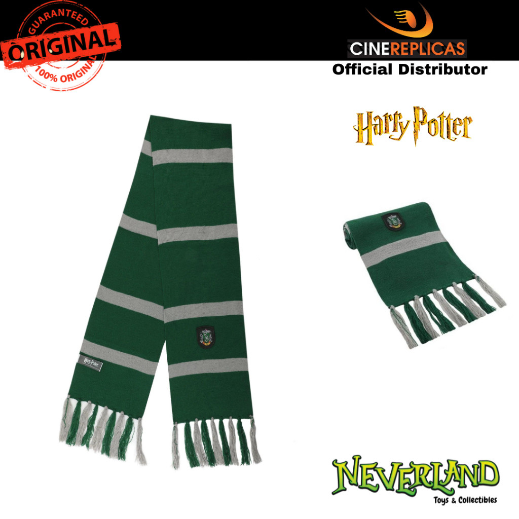 (🔵PRE-ORDER)(Cinereplicas) Harry Potter Slytherin Standard Scarf Adult Size