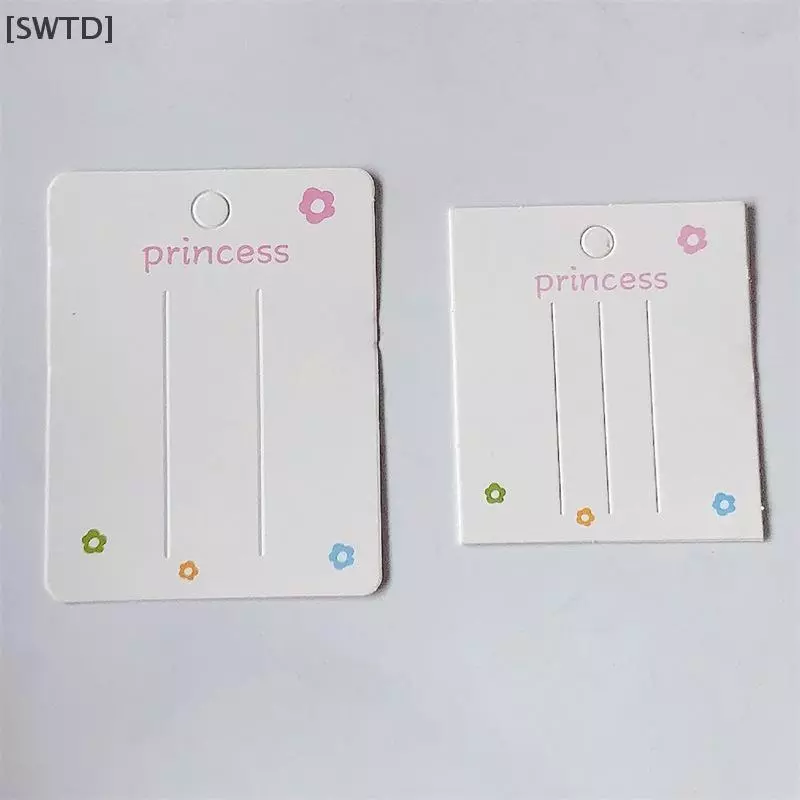 [SWTD] กิ๊บติดผมเปล่า 50 ชิ้น สไตล์การ์ดกระดาษ เครื่องประดับผมแฟชั่น