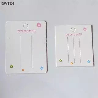 [SWTD] กิ๊บติดผมเปล่า 50 ชิ้น สไตล์การ์ดกระดาษ เครื่องประดับผมแฟชั่น