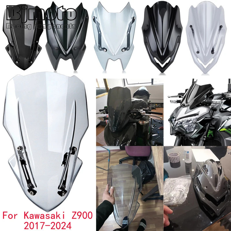 BM Z900 2024 Z 900 รถจักรยานยนต์ Street BIKE Deflectors หน้าจอลมสําหรับ KAWASAKI Z900 2017-2010 2021