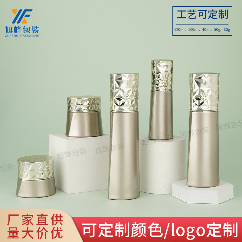 Spot Goods#Xufeng's new Decorté cosmetics glass bottle120ml Lotion bottle40ml Essence bottle30g Crea
