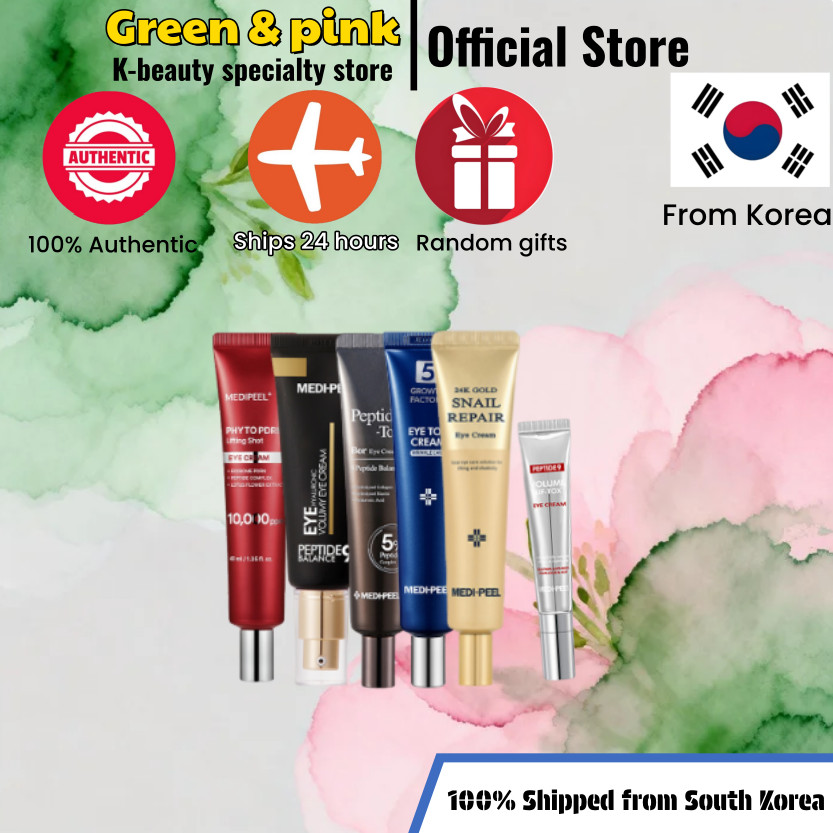 [MEDIPEEL] Snail Repair Eye Cream 40ml/Eye Tox Cream 40ml/Peptide 9 Eye Cream 40ml/Peptide Tox Bor E