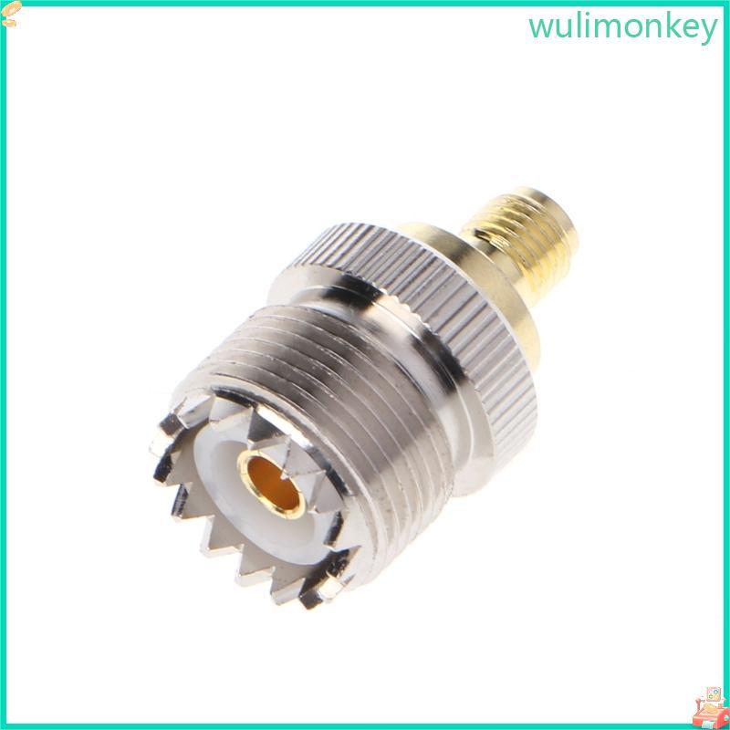 WU SMA Female To UHF Female RF Coaxial Connector Adapter SO-239 SO239