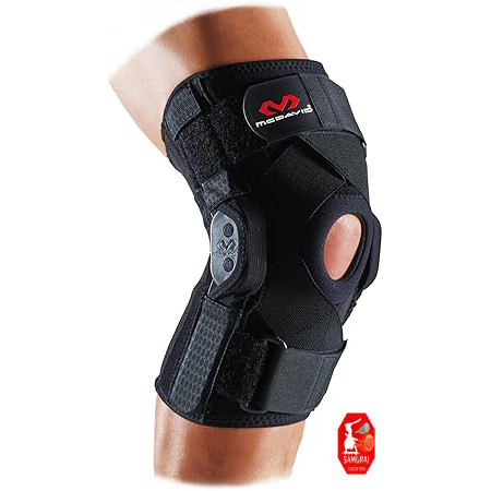 McDavid Knee Stabilizer Knee Brace XC Universal Hinge Hard Support Knee Support Brace Hinge Compress