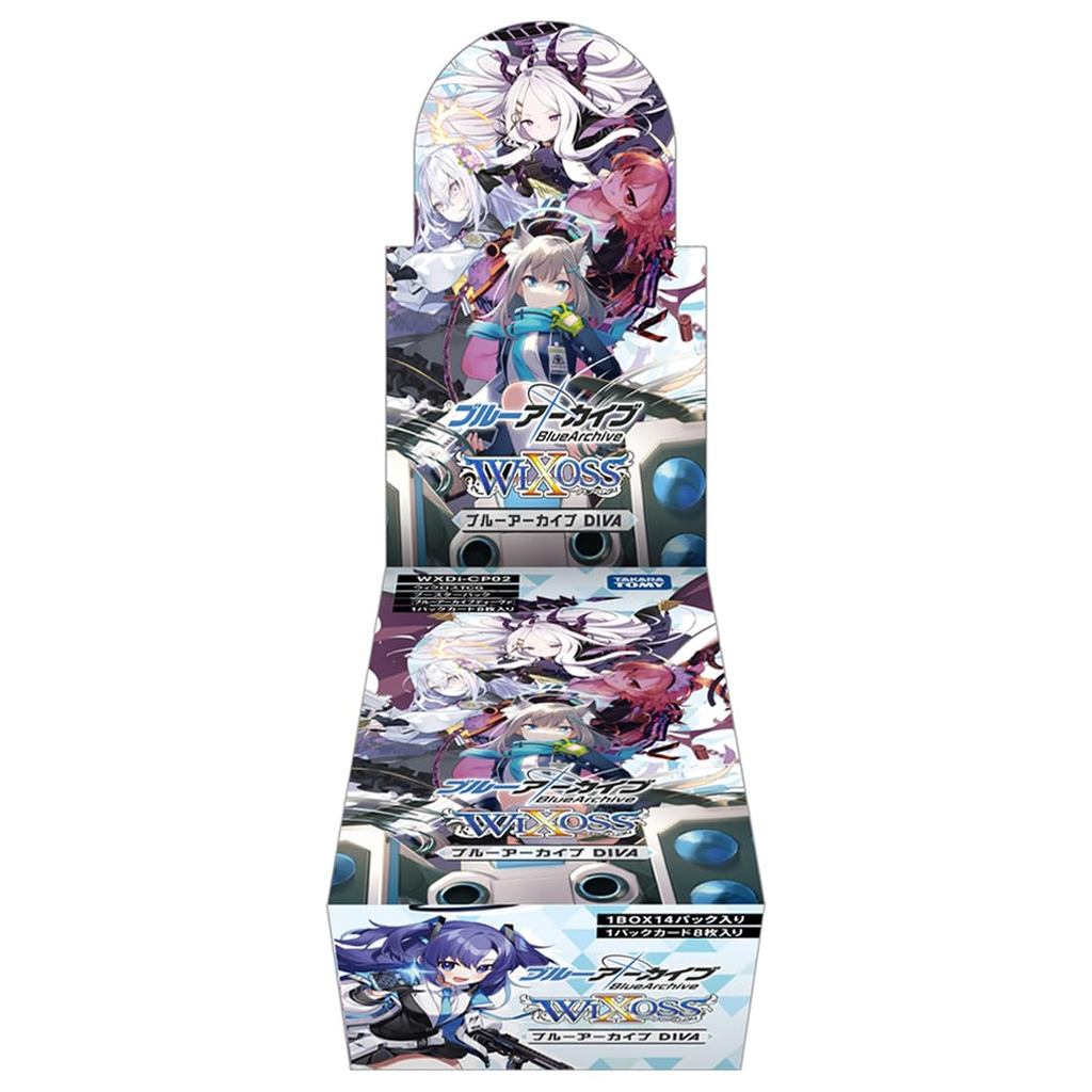 Takara Tomy WIXOSS WXDi-CP02 WIXOSS TCG Booster Pack Blue Archive DIVA BOX