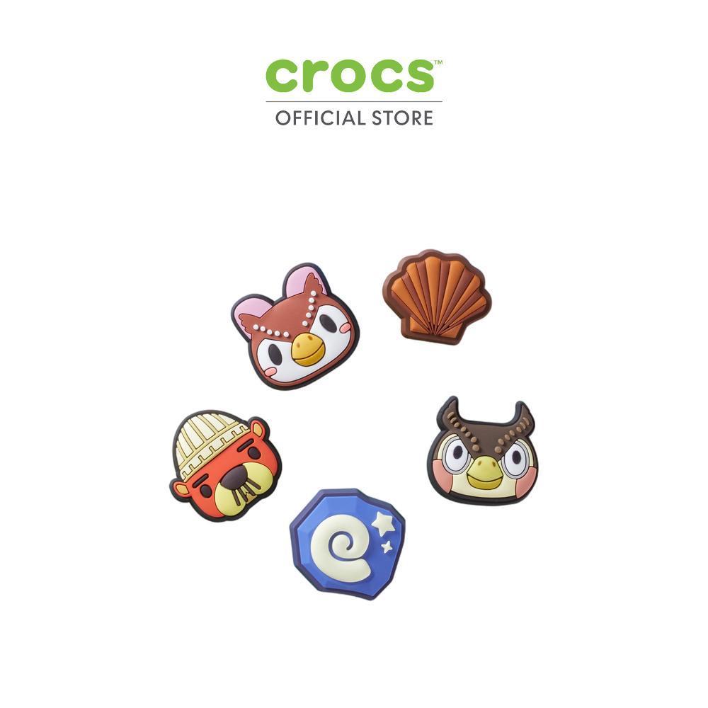 CROCS ตัวติดรองเท้า JIBBITZ™ ANIMAL CROSSING COLLECTOR 5 PACK รุ่น 10015669 - MULTICOLOR