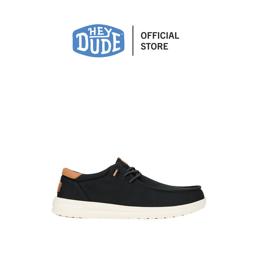 HEYDUDE รองเท้าลำลองผู้ชาย PAUL CANVAS รุ่น HD 43151-001 - BLACK