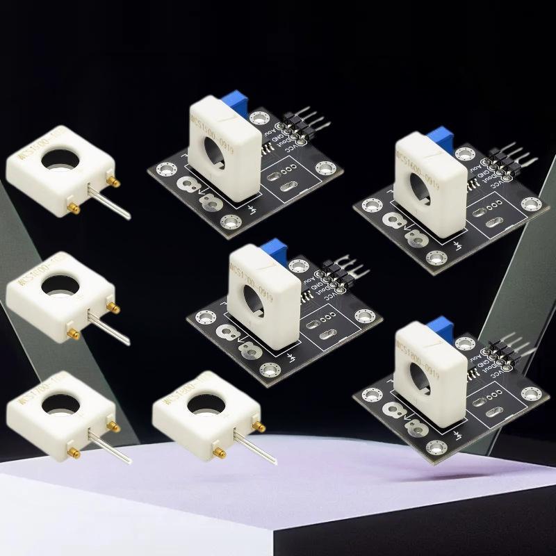 WCS1600 WCS1700 WCS1800 3-5V Hall Current Sensor ปรับ DC 35A/70A สั้น Over-Current เครื่องตรวจจับโมด