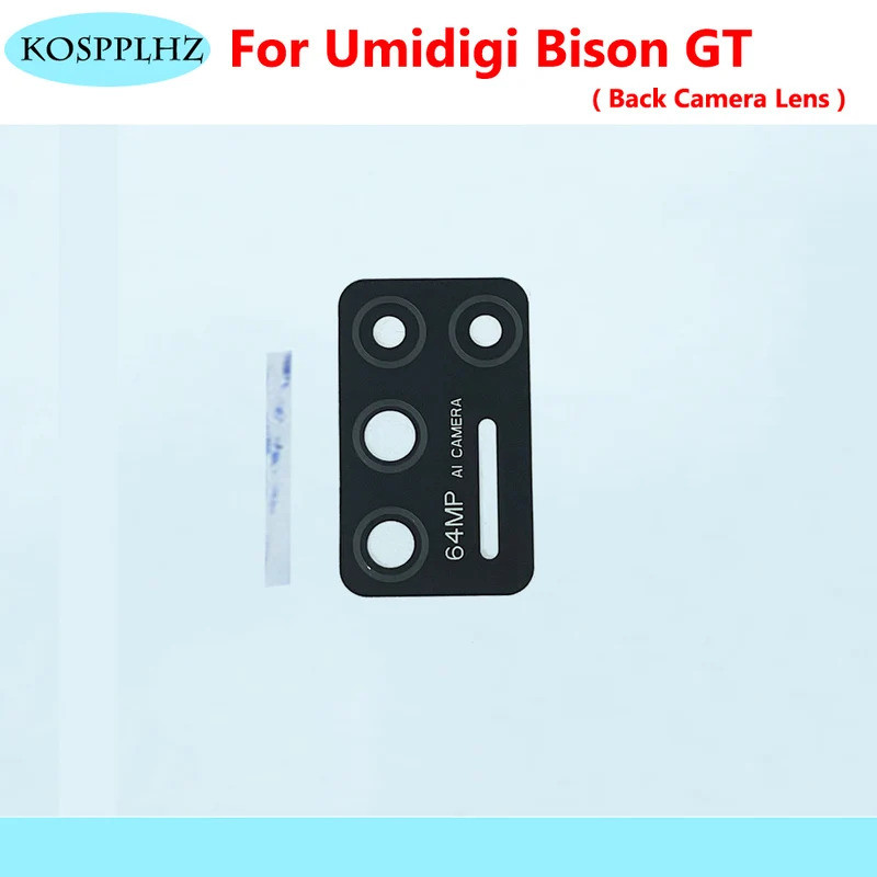 สําหรับ UMIDIGI Bison GT เลนส์กล้องด้านหลัง 100% UMIDIGI Bison GT BISON PRO ใหม่เลนส์กล้องด้านหลัง +