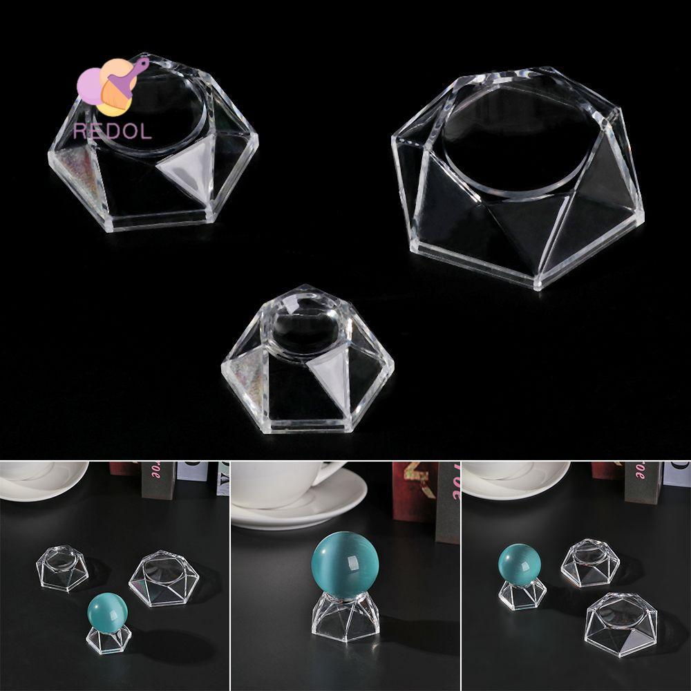 REPKG Crystal Ball Base Support Home Decorative Quartz Sphere Holder