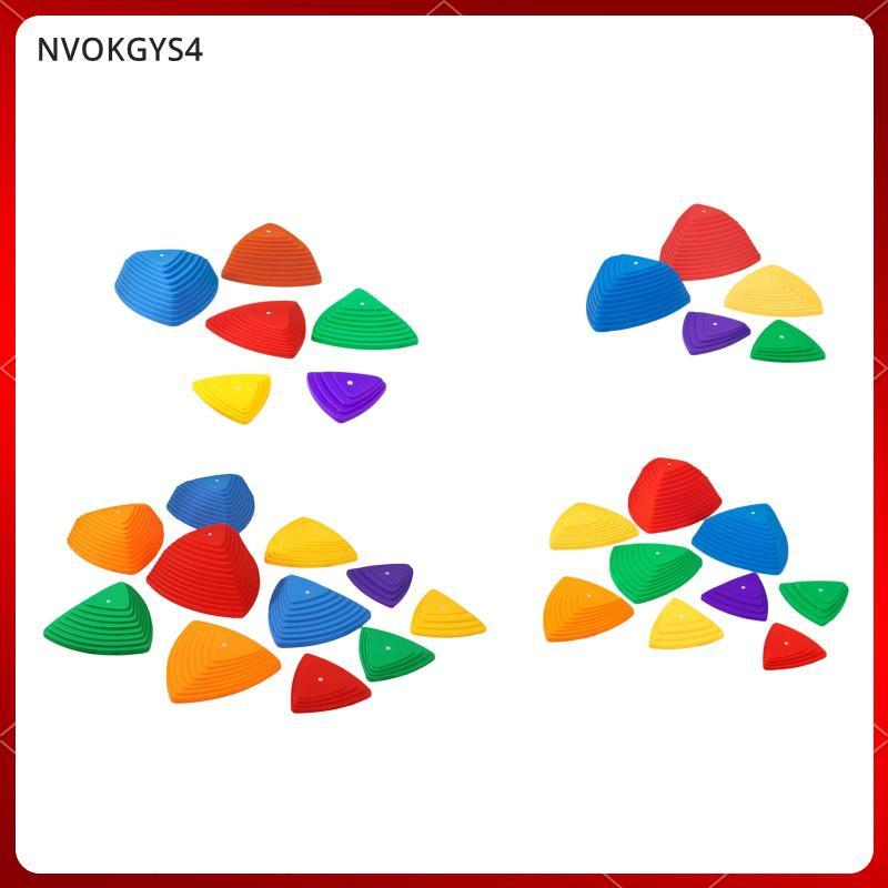 [nvokgys4] Stepping Stones สําหรับเด็ก Balance Block Balance Training Toy Balance River Stones สําหร