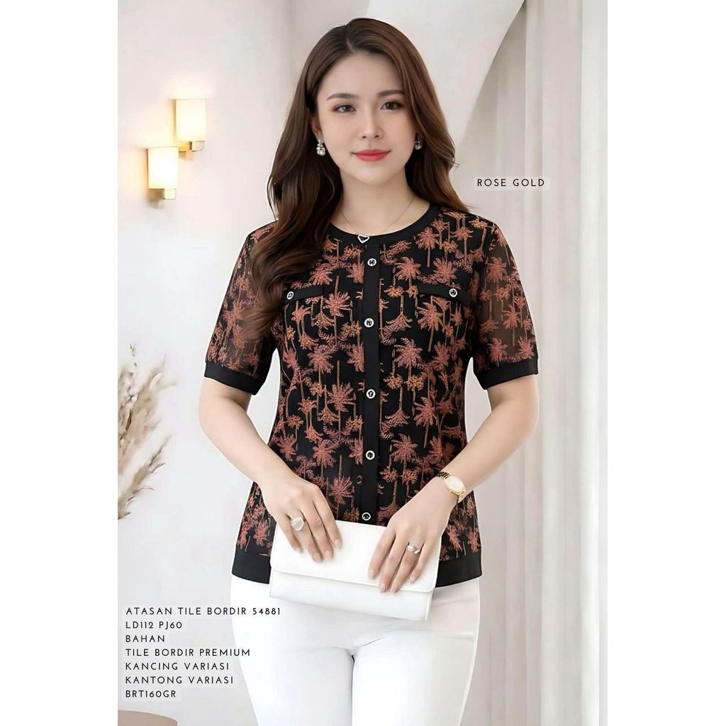 EMBROIDERED TILE TOP 5881 160GRAM BESTSELLER