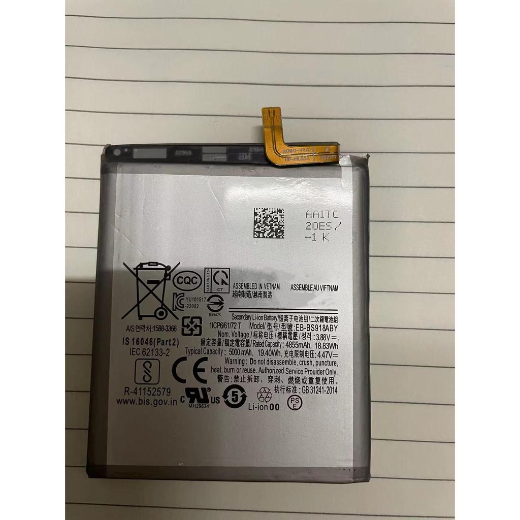 เหมาะสําหรับแบตเตอรี่ Samsung/Samsung Galaxy S23 Ultra 5G S918 EB-BS918ABY