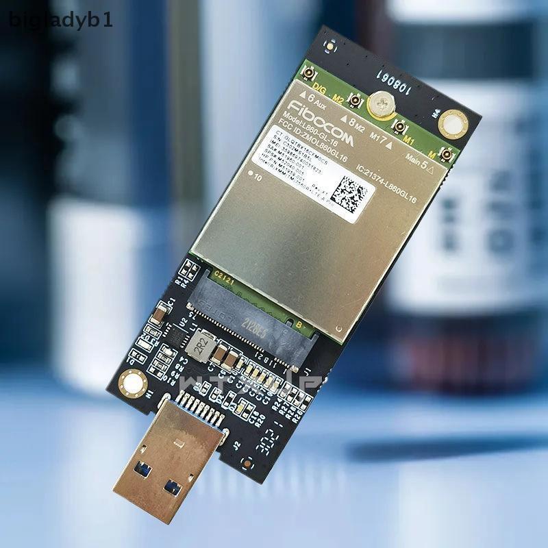 <BGLYB> 1 ชุด DW5821E M2-NGFF DW5811e DW5816E EM7455 L860-GL USB3.0 การ์ดขยายสําหรับ 3G/ 4G/ 5G LTE 