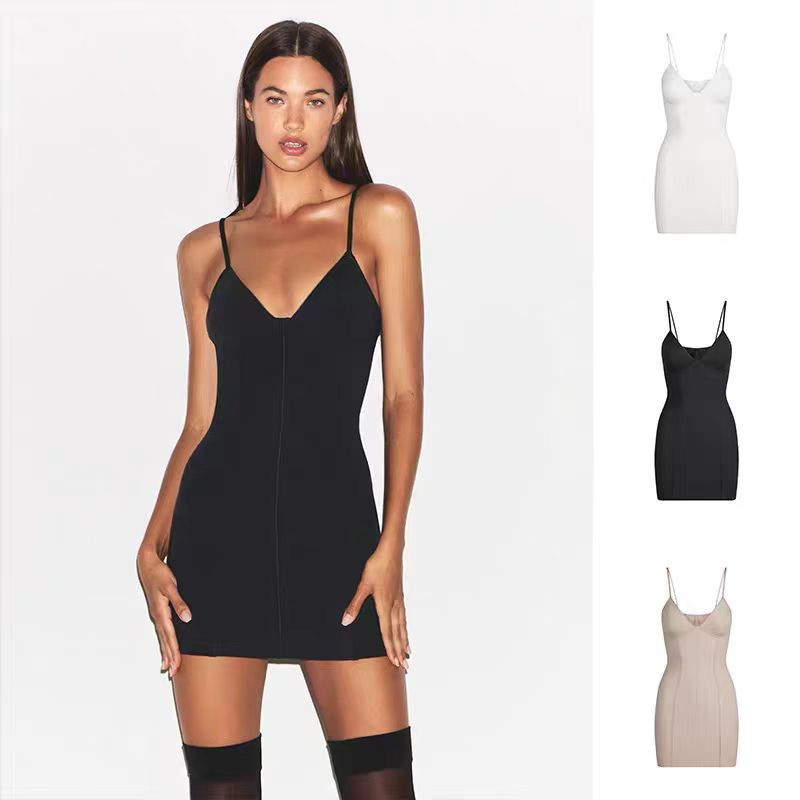 Skims Minidress กระโปรงรัดรูปผ้าฝ้าย