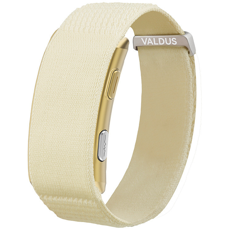 VALDUS VITRO Screenless wristband for real-time heart rate and body temperature health monitoring EC
