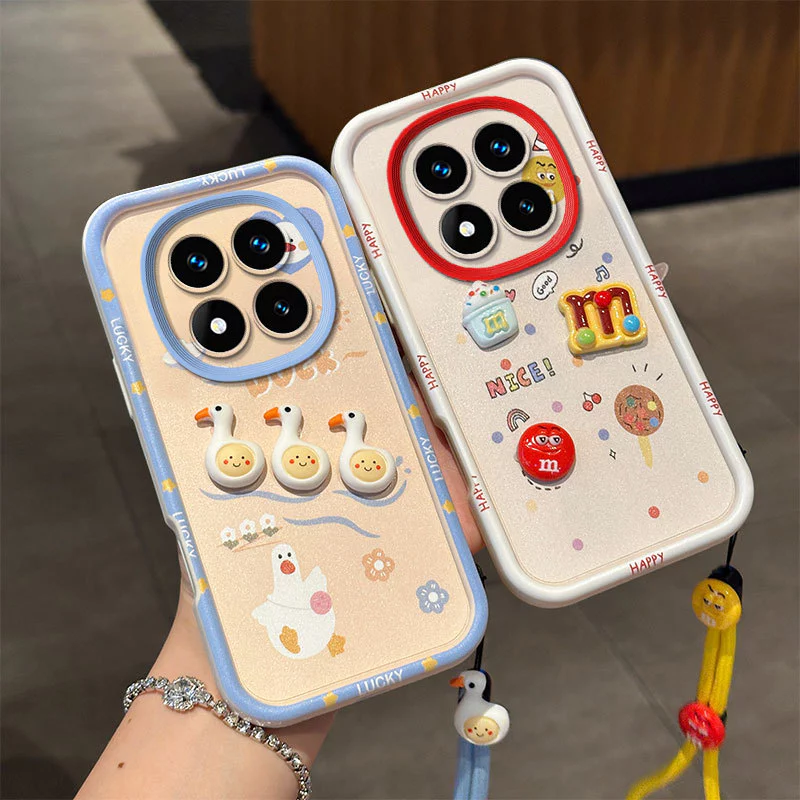 เคส Redmi Note 15 Note 15 Pro Note 15 Pro+ เคสโทรศัพท์ซิลิโคนอ่อนนุ่มตุ๊กตาการ์ตูน