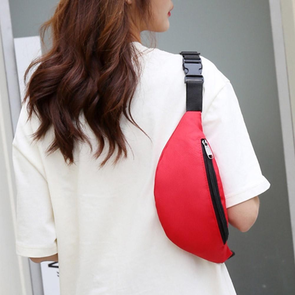 กระเป๋าคาดเอวโทรศัพท์มือถือสําหรับทั้งชายและหญิงมัลติฟังก์ชั่นความจุขนาดใหญ่กระเป๋าสะพายข้าง K5z7