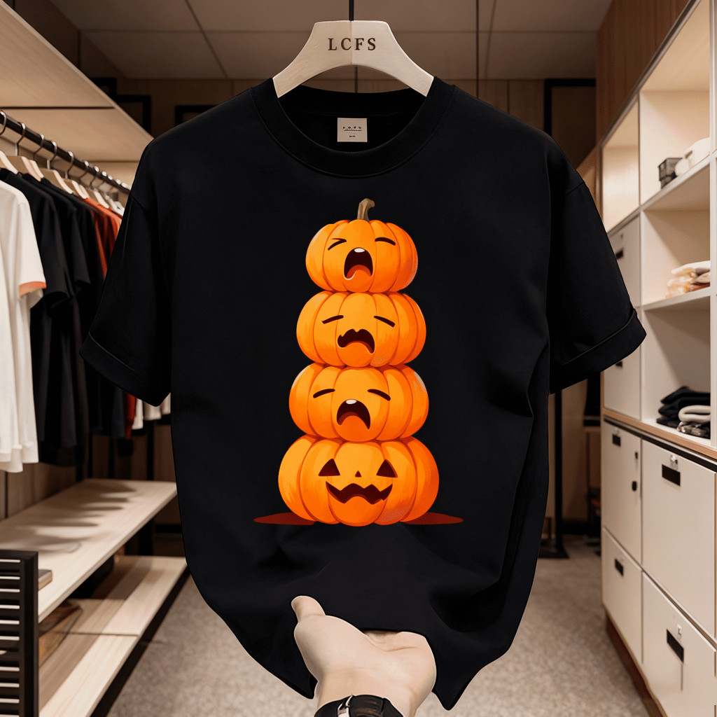 HOONEYBEE เสื้อยืดผู้ชาย Distro - HALLOWEEN TSHIRT UNISEX CUSTOM HALLOWEEN COSTUME เสื้อยืด