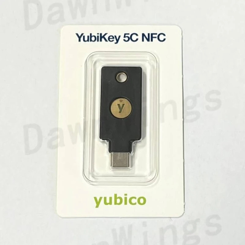 กุญแจรักษาความปลอดภัย Yubikey 5C NFC USB-C,WebAhtn, FIDO2 CTAP1, FIDO2 CTAP2, Universal 2nd Factor (