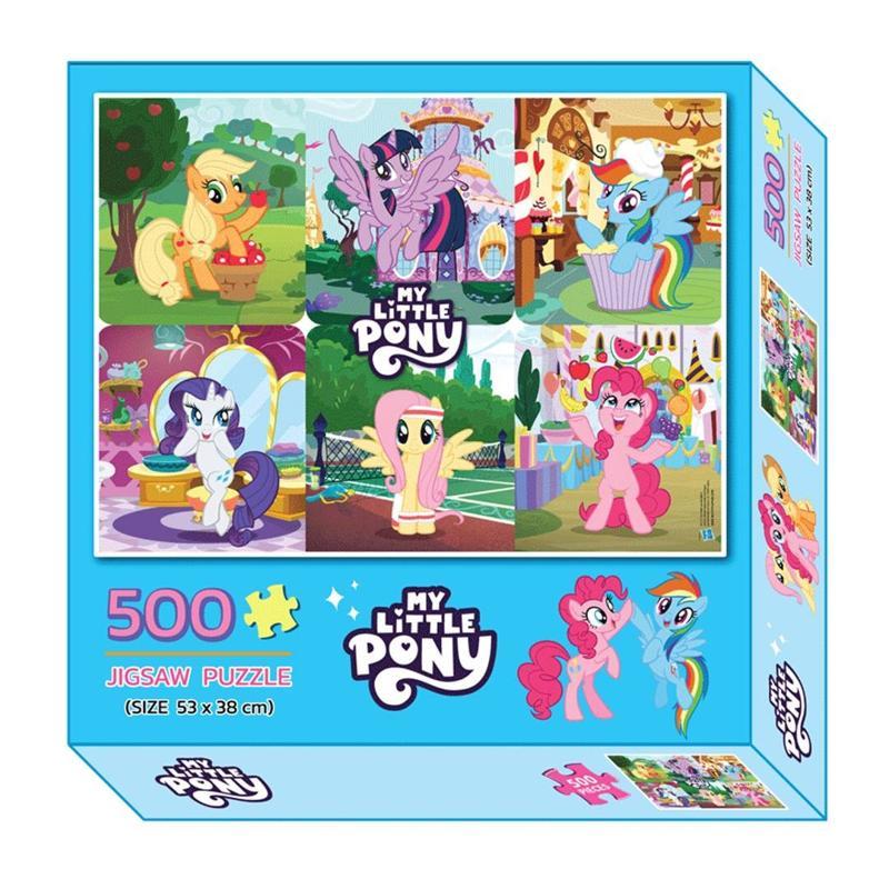 B2S จิ๊กซอว์กล่อง MY LITTLE PONY 500 ชิ้น Happy Place บงกชคิดส์ Non-Series เล่ม