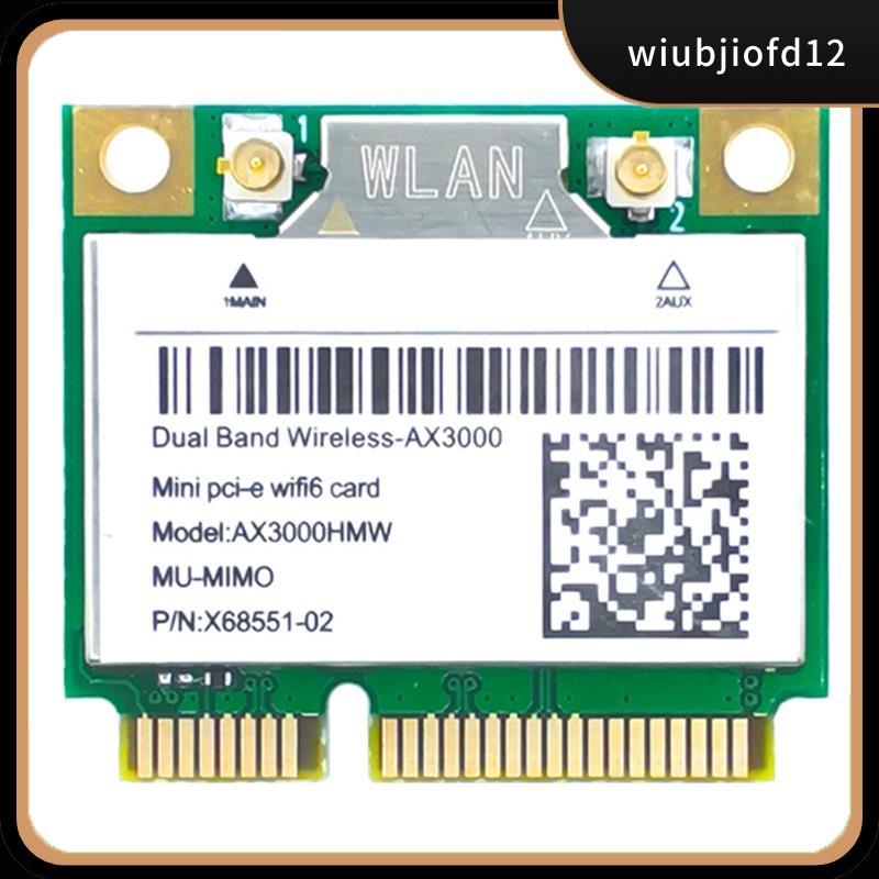 สต็อกใหม่การ์ดเครือข่าย WiFi การ์ด PCB WiFi การ์ด AX200 AX3000HMW Mini PCI-E WiFi 6 อะแดปเตอร์ไร้สาย