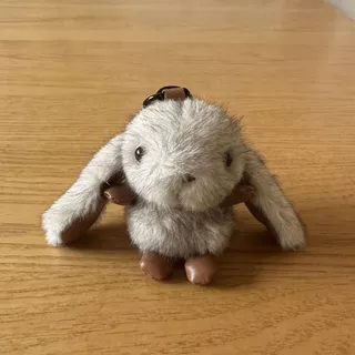 ตุ๊กตาตุ๊กตากระต่ายหู Lop-Eared จําลอง | น่ารักสนุกกระเป๋าจี้น่ารักตุ๊กตาพวงกุญแจฤดูใบไม้ผลิใหม่น่ารักสัตว์เลี้ยงจี้