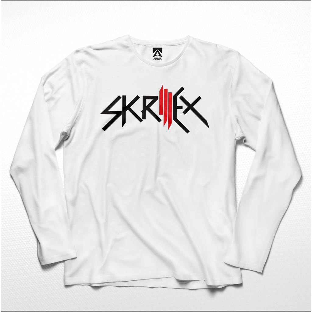 SKRILLEX Logo T-SHIRT / DJ rock music เสื้อยืด unisex distro เสื้อผ้า VINTAGE BAND T-SHIRT