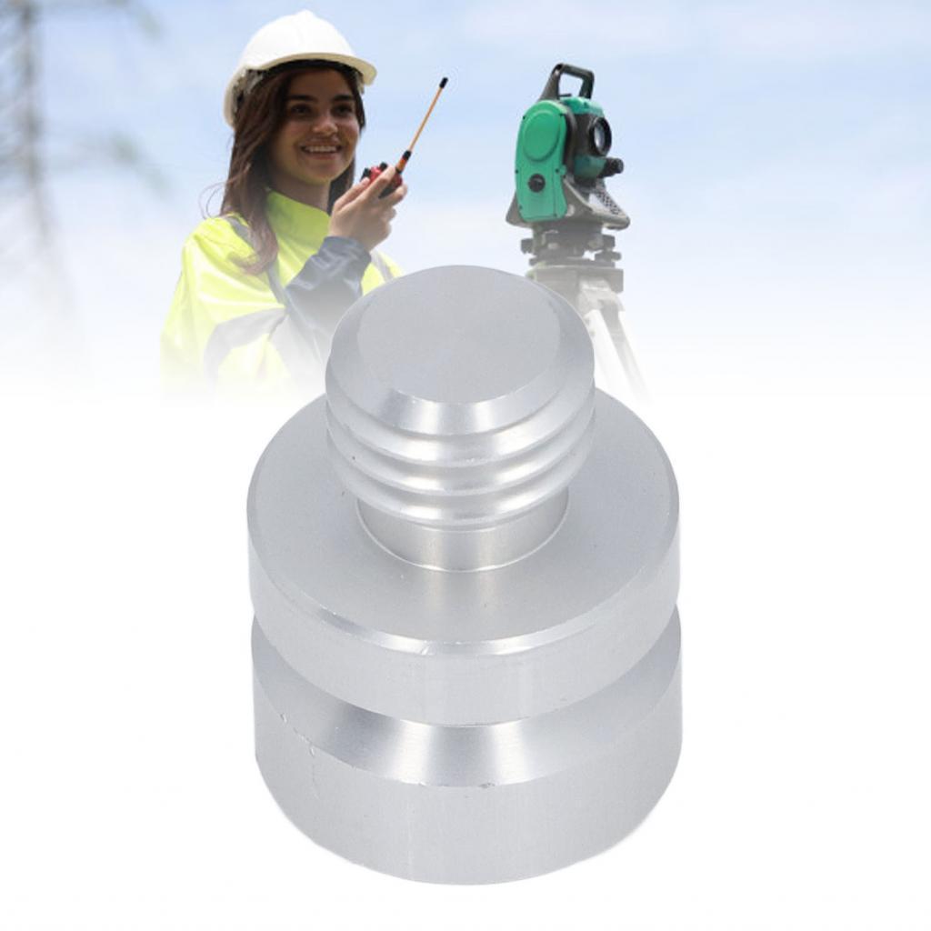 อะแดปเตอร์ปริซึม อะลูมิเนียมอเนกประสงค์ GPS RTK สำหรับแกนตั้งกลาง