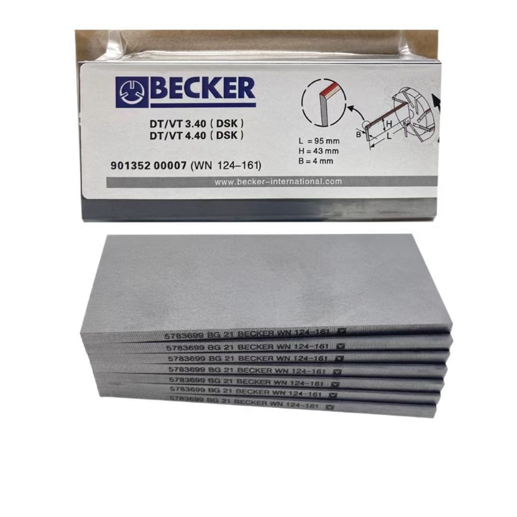 Becker/Orion Vacuum Pump Graphite Vanes Carbon Blades Rotary Vane Pump Parts
