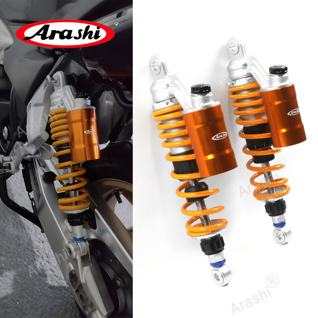 Arashi 360 มม.ไนโตรเจนชาร์จโช้คอัพด้านหลังสําหรับ Harley-Davidson XG 750A Street Rod 2017 2018 XR120