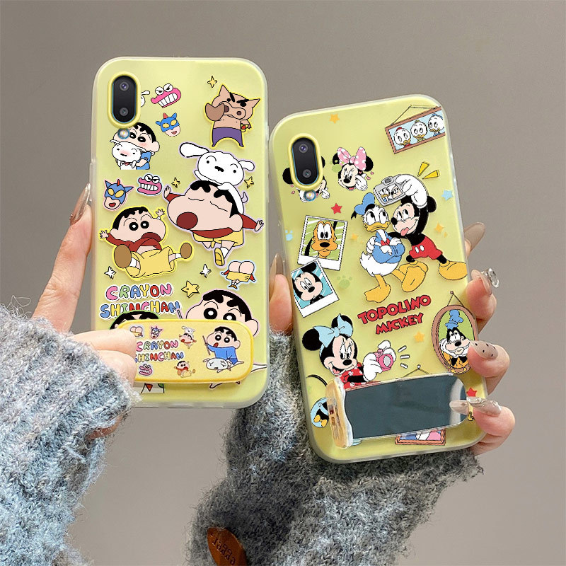 เคส Samsung a02 เคส Samsung m02 เคส mirror bracket เคสโทรศัพท์