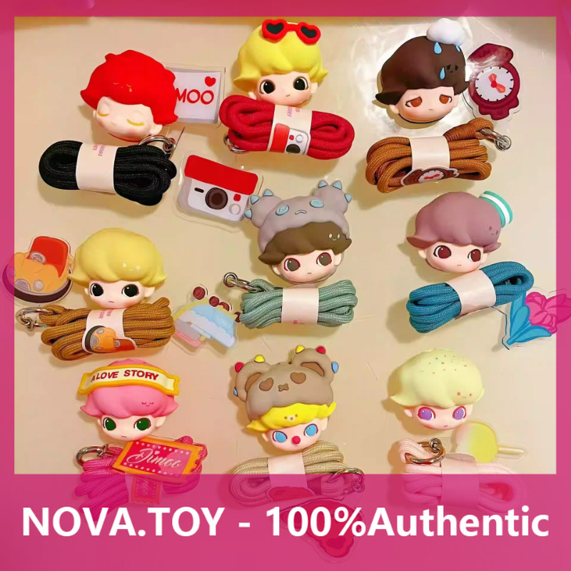 POPMART DIMOO Dating Date Series กระเป๋าโทรศัพท์มือถือ Lanyard Mystery Box Gift