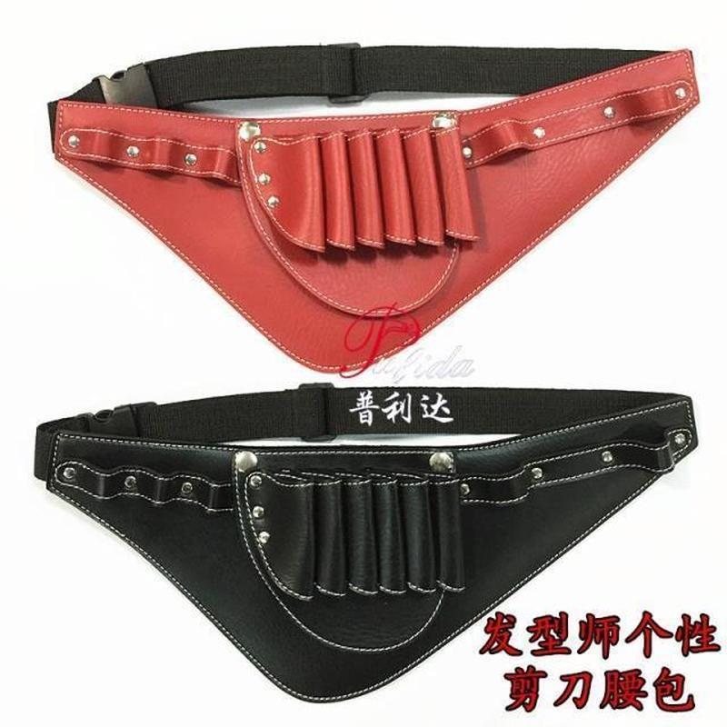 Sub-Shoulder Bag Multi-Function Hair Cutting Bag ช่างทําผมเฉพาะเข็มขัดตัดผมกระเป๋าคาดเอวหัวเข็มขัดกร