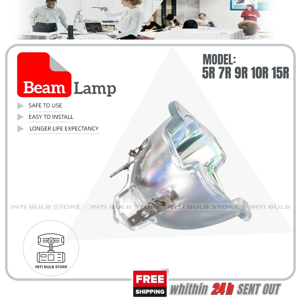 ยอดนิยมที่สุด 5R 7R 9R 10R 15R Stage Light โคมไฟย้าย Beam หลอดไฟ 200w 230w 260w หลอดไฟ 5R 200W 7R 23