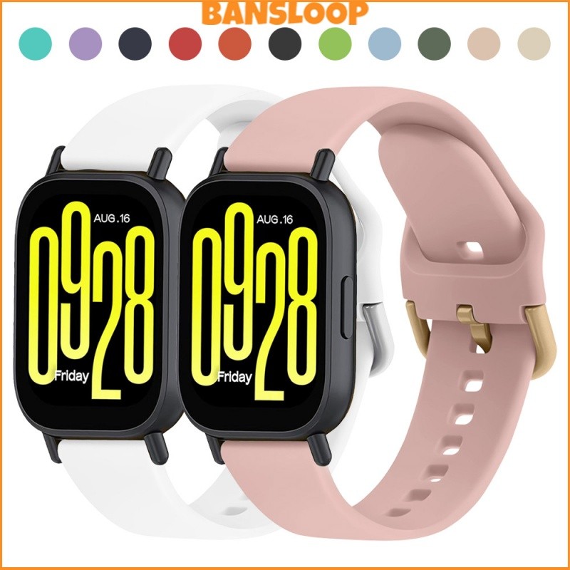 สายรัดซิลิโคน 20 มม/ 22 มม for Redmi Watch 5 Active/Lite/Samsung Galaxy Watch/Amazfit Bip 6/Huawei/Aolon/Garmin/Itel 011