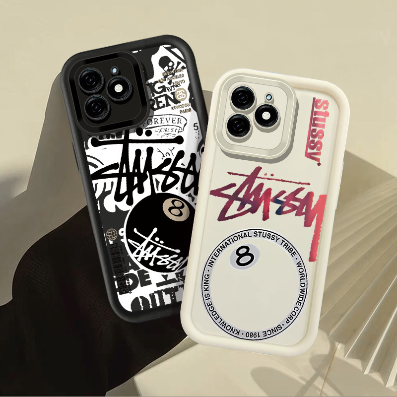 เคสโทรศัพท์แบบนุ่มสําหรับ Infinix Smart 9 HD Tecno POP 9 Spark Go 1 Spark Go 2025 บิลเลียด Graffiti 