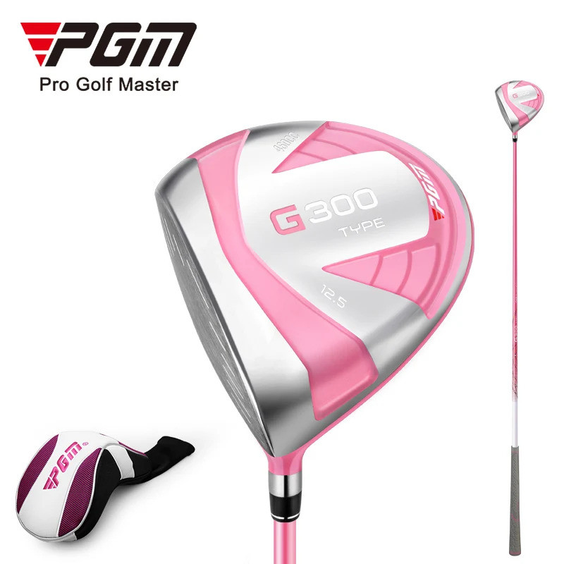 PGM-golfmasterPGM MG025 Left Hand Titanium Ladies Golf Driver Custom Logo Pink with Ryder Cup Compet
