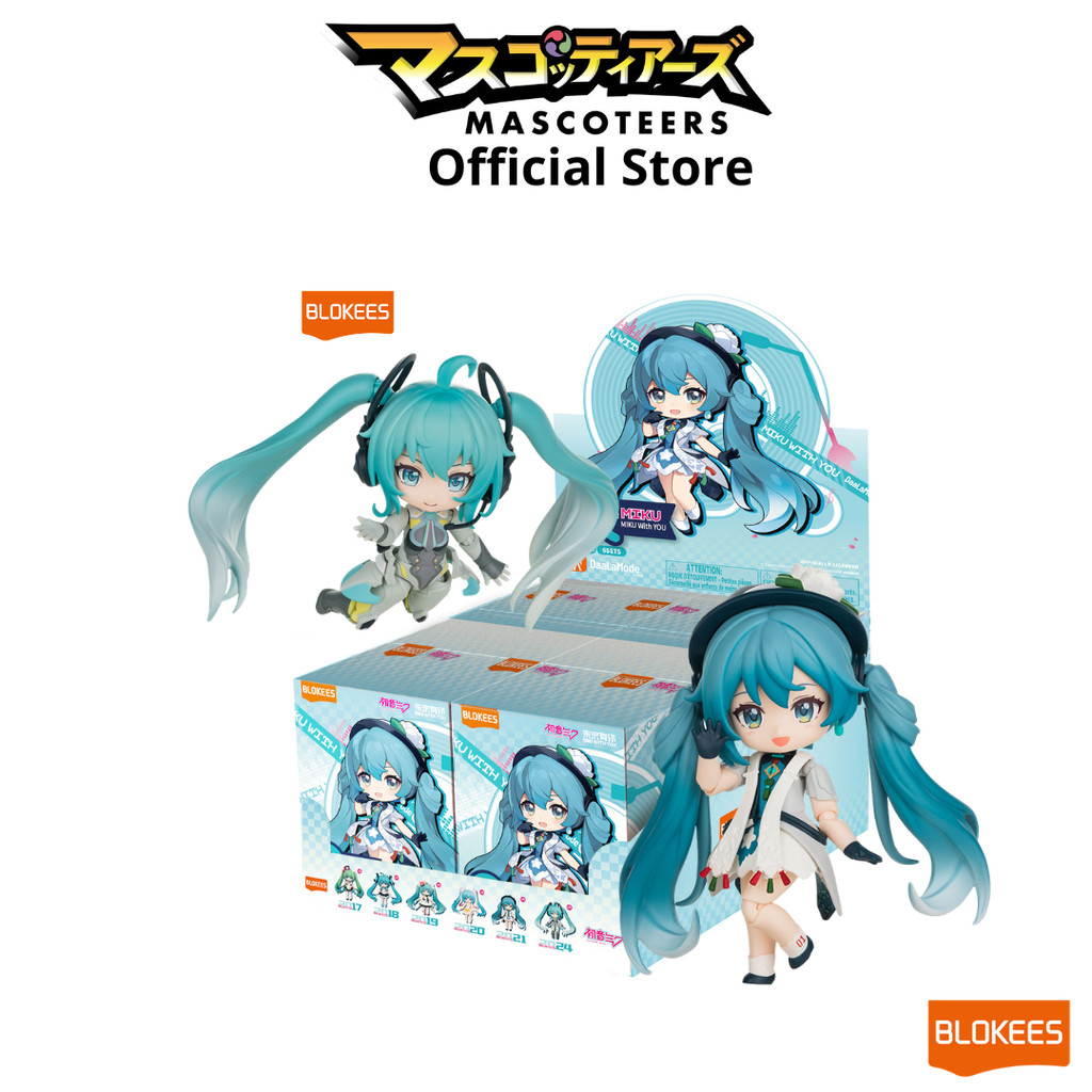Blokees กล่องสุ่ม(เดี่ยว) - Hatsune Miku 75700 - Fantastic Q Edition - Hatsune Miku With You 2025 ของแท้ นำเข้า 100%