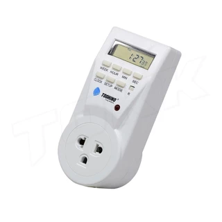 ปลั๊กไฟ ตั้งเวลา TOSHINO TS-EB1 Timer digitalปลั๊กไฟตั้งเวลาแบบดิจิตอล ตั้งเปิดตั้งปิดเป็นเวลาได้