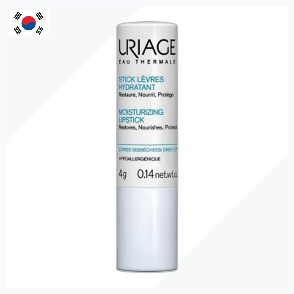 [uriage] Moisturizing Lip Balm, 4g, 1pc / Korean Lip Balm / สูตรให้ความชุ่มชื้น / ของแท้ 100% โดย VA
