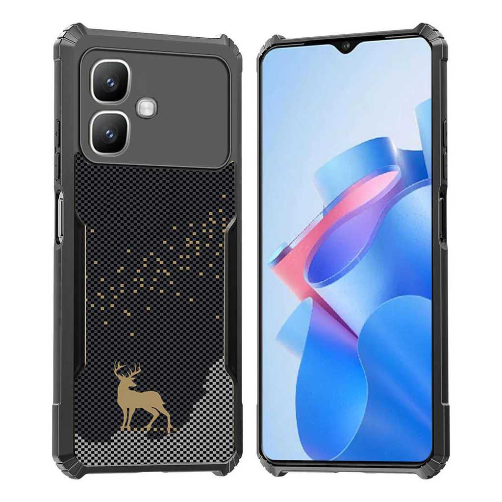 เคสโทรศัพท์หรูหราสําหรับ infinix Smart 20 Soft Edge Infinix Smart 10 9 8 7 Plus ถุงลมนิรภัย Shock Pr