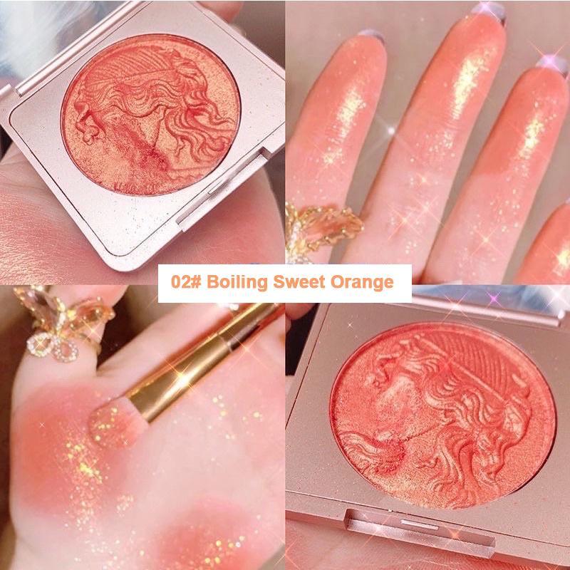 Jiangzhib Cde Smart Girl Book Blush Nude แต่งหน้า Natural Fit Soft สีส้มสีชมพูนักเรียนราคาถูกนูน Rou