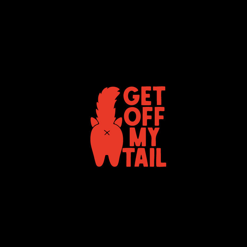 GET OFF MY TAIL สติ๊กเกอร์สะท้อนแสง ห่างไกลจาก MY TAIL Cat Car Sticker สติ๊กเกอร์คําเตือน ราคา ถูกที่สุด ดีลบีเคเค แกลเลอรีภาพที่ 6