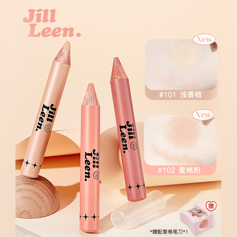 dolly eye ดอลลี่อาย JILL LEEN Smooth Lying Silkworm Pen Big Eye Brightening สามมิติ Mom Biological L