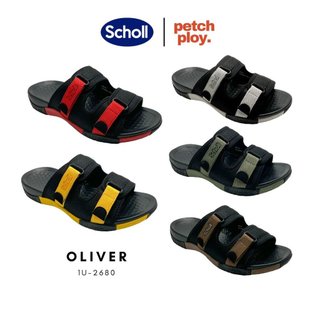 Scholl รุ่น Oliver 1U-2680 รองเท้าสกอลล์ ของเแท้ ใส่ได้ทั้งชายและหญิง