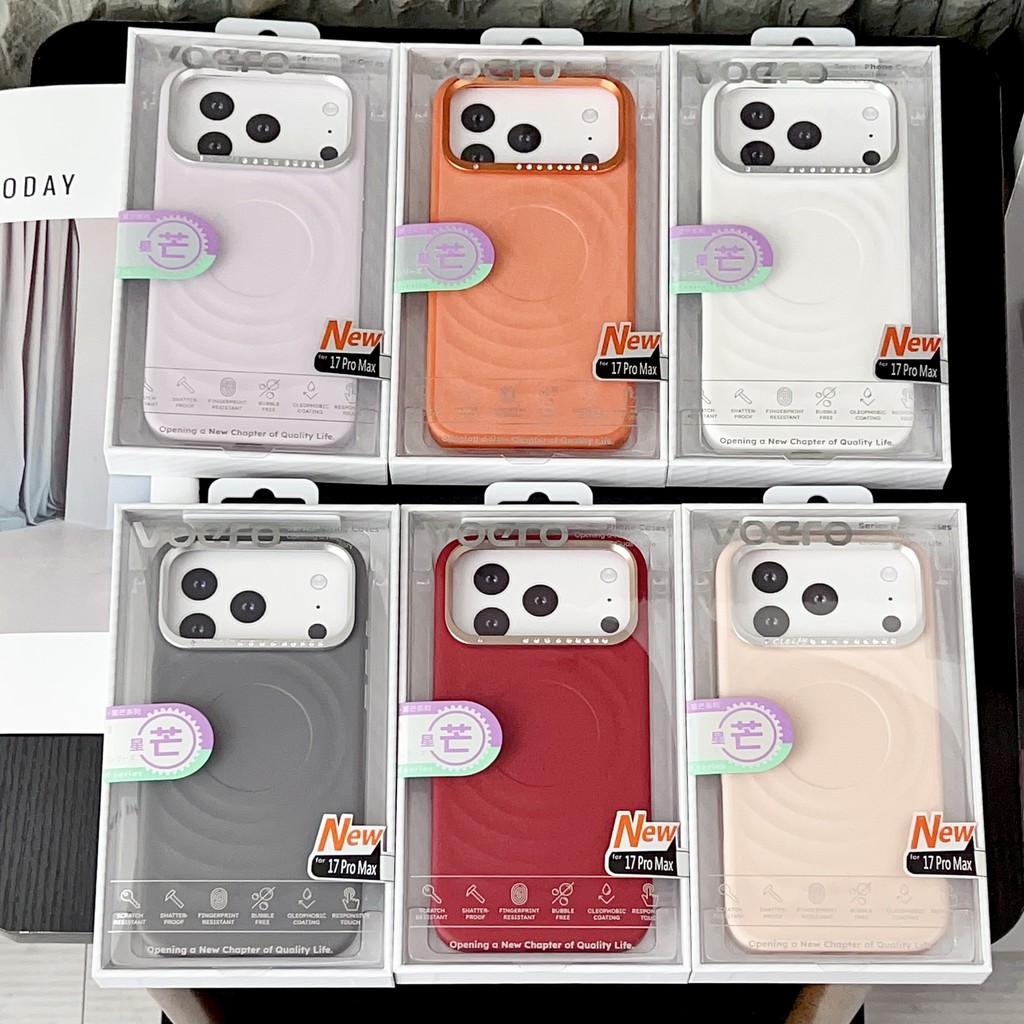 IPhone 17 pro max เคสโทรศัพท์เคส Ripple รูปแบบ Starlight สามมิติ 16Pro พร้อมเพชรระลอกน้ํา Hard Case 